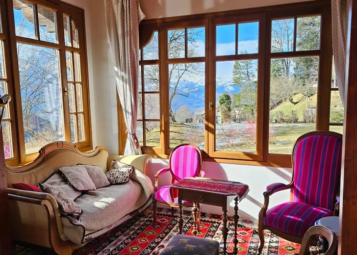 Magnifique Valerie 5 A Coucher & Vue Unique Chalet Gryon